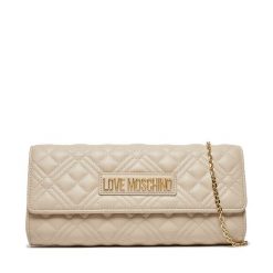 Torebka LOVE MOSCHINO. Brązowe torebki klasyczne Love Moschino, bez wzorów, bez dodatków. Za 909.99 zł.