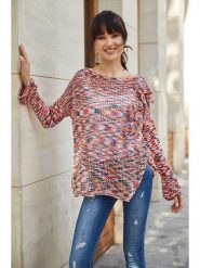 Milan Kiss Sweter ze wzorem rozmiar: L. Swetry Milan Kiss, l, bez wzorów, z bawełny, bez ramiączek. Za 100.99 zł.