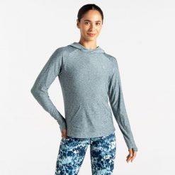 Damska bluza sportowa z kapturem Sprint City. Brązowe bluzy Dare 2b, bez wzorów, z kapturem. W wyprzedaży za 199.99 zł.