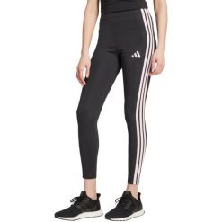 Legginsy damskie adidas Essentials Cotton - wysoki stan, bawełniane. Czarne legginsy Adidas, uniwersalny, bez wzorów, z bawełny, z podwyższonym stanem, długie. Za 162.00 zł.