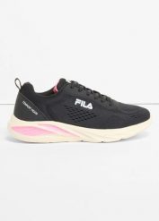 Sneakersy Fila z lekką podeszwą. Czarne obuwie sportowe bonprix, bez zapięcia. Za 169.99 zł.