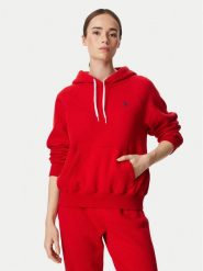Polo Ralph Lauren Bluza 211971698510 Czerwony Regular Fit. Czerwone bluzy Polo Ralph Lauren, xs, bez wzorów, z bawełny, bez kaptura. Za 859.99 zł.
