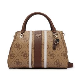 Torebka Guess. Brązowe torebki klasyczne Guess, z aplikacjami, bez dodatków. Za 749.99 zł.