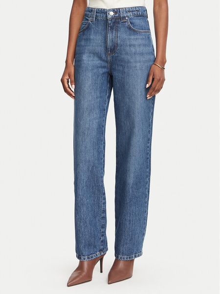 Marella Jeansy 2623186034 Niebieski Wide Leg. Niebieskie jeansy Marella, bez wzorów. Za 879.99 zł.