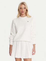 Lacoste Bluza SF5245 Écru Relaxed Fit. Bluzy Lacoste, bez wzorów, z bawełny, bez kaptura. Za 689.99 zł.
