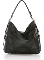 Mia Tomazzi Skórzana torebka "Castello" w kolorze czarnym - 35 x 29 x 12 cm rozmiar: onesize. Czarne torby na ramię Mia Tomazzi, bez wzorów, z materiału, na ramię, bez dodatków. Za 282.99 zł.