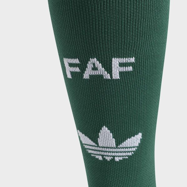Getry wyjazdowe Algieria 26. Zielone legginsy sportowe Adidas, l, bez wzorów, z bawełny, do piłki nożnej. Za 79.95 zł.