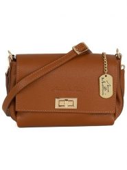 Anna Morellini Skórzana torebka "Matalia" w kolorze jasnobrązowym - 22 x 17 x 9 cm rozmiar: onesize. Brązowe torby na ramię Anna Morellini, bez wzorów, z materiału, na ramię, bez dodatków. Za 252.99 zł.