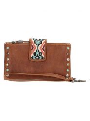 Micmacbags Skórzany portfel w kolorze jasnobrązowym - 17 x 10 x 3 cm rozmiar: onesize. Brązowe portfele Micmacbags, bez wzorów, z materiału. Za 166.10 zł.