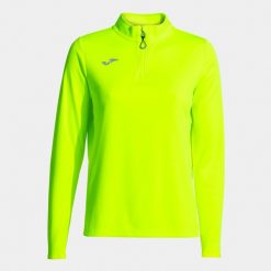 Bluza do biegania damska Joma Running night. Żółte bluzy Joma, xl, bez wzorów, bez kaptura. Za 99.99 zł.