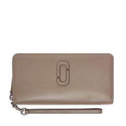 Portfel damski Marc Jacobs. Szare portfele Marc Jacobs, bez wzorów. Za 999.99 zł.