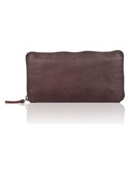 Bellicci Skórzany portfel "Chalice" w kolorze brązowym - 20 x 10 x 2,5 cm rozmiar: onesize. Brązowe portfele Bellicci, bez wzorów, z materiału. Za 113.99 zł.