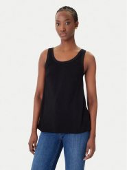 Elisabetta Franchi Sweter TK-72S-61E2-V250 Czarny Regular Fit. Czarne swetry Elisabetta Franchi, s, bez wzorów, z wiskozy, bez ramiączek. Za 1,069.00 zł.