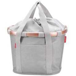 Torba miejska Bikebasket, twist sky. Szare torby na ramię KLICKFIX, bez wzorów, bez dodatków. Za 442.00 zł.