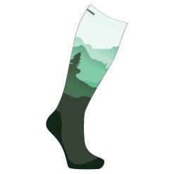 Skarpetki Nathan Adventure Speed Compression OTC. Niebieskie skarpety Nathan, bez wzorów, z dzianiny. Za 241.00 zł.