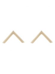 OR ÉCLAT Złote kolczyki-wkrętki "Bermudes" rozmiar: onesize. Żółte kolczyki OR ÉCLAT, złote. Za 304.99 zł.