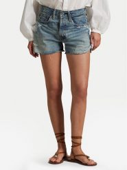 Polo Ralph Lauren Szorty jeansowe 211963529001 Niebieski Straight Fit. Niebieskie szorty Polo Ralph Lauren, bez wzorów, z bawełny. Za 459.99 zł.
