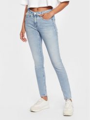 Calvin Klein Jeans Jeansy J20J220246 Niebieski Skinny Fit. Niebieskie jeansy Calvin Klein Jeans, bez wzorów. Za 449.99 zł.