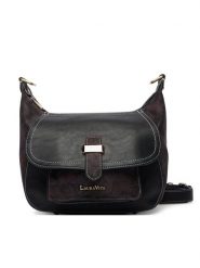 Laura Vita Torebka Sac Barna 04 Czarny. Czarne torebki klasyczne Laura Vita, bez wzorów, ze skóry, bez dodatków. Za 409.99 zł.