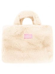 Zwillingsherz Torebka w kolorze kremowym - 33 x 23 cm rozmiar: onesize. Brązowe torebki klasyczne Zwillingsherz, bez wzorów, z materiału, bez dodatków. Za 163.26 zł.