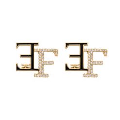 Kolczyki Elisabetta Franchi. Żółte kolczyki Elisabetta Franchi, złote. Za 1,029.00 zł.