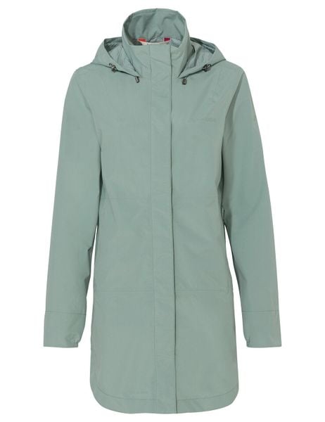 Kurtka damska Mineo 2.5L Coat. Zielone kurtki Vaude, l, bez wzorów, z materiału, bez kaptura. Za 763.05 zł.