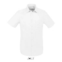 Koszula Sol's Brisbane Fit. Białe koszule SOL'S, s, bez wzorów, ze skóry, eleganckie, bez kołnierzyka, bez ramiączek. Za 111.00 zł.