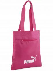 Torba sportowa Puma Shopperka. Czerwone torby na ramię Puma, bez wzorów, z materiału, sportowe, na ramię, bez dodatków. Za 89.00 zł.
