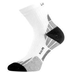 Skarpety funkcjonalne ATL. Białe skarpety LASTING, bez wzorów, z bawełny. Za 65.00 zł.