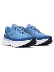 Under Armour Buty "Infinite" w kolorze niebieskim do biegania rozmiar: 40. Niebieskie obuwie sportowe Under Armour, z materiału, bez zapięcia, do biegania. Za 263.53 zł.