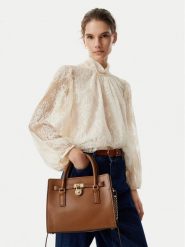 MICHAEL Michael Kors Torebka 30T6GNXS1L Brązowy. Brązowe torebki klasyczne MICHAEL Michael Kors, bez wzorów, ze skóry, bez dodatków. Za 1,239.00 zł.