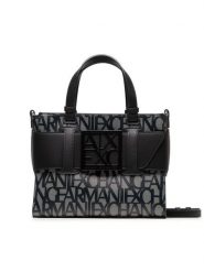 Armani Exchange Torebka 942690 3F742 00850 Czarny. Czarne torebki klasyczne Armani Exchange, bez wzorów, z materiału, bez dodatków. Za 729.99 zł.