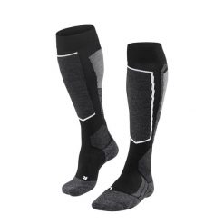 Podkolanówki damskie Falke SK2 Intermediate Vegan. Czarne skarpety Falke, bez wzorów, z lyocellu. Za 189.50 zł.
