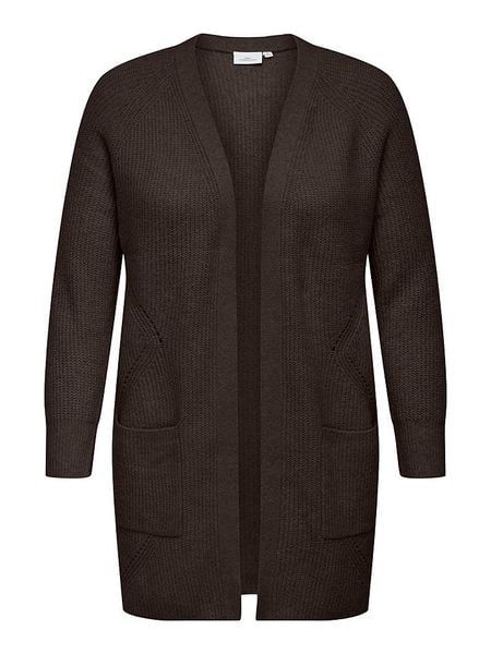 ONLY Kardigan w kolorze brązowym rozmiar: 42/44. Brązowe kardigany Only, bez wzorów, z wełny. Za 100.52 zł.