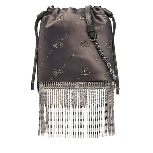 Torebka KARL LAGERFELD. Brązowe listonoszki KARL LAGERFELD, bez wzorów, bez dodatków. Za 719.99 zł.