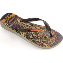 Havaianas - Japonki. Klapki Havaianas, bez wzorów, z materiału, bez obcasa. W wyprzedaży za 59.90 zł.