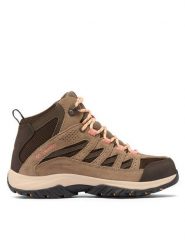 Columbia Trekkingi Crestwood Mid 2099861 Zielony. Zielone trekkingi Columbia, ze skóry, trekkingowe. Za 439.99 zł.