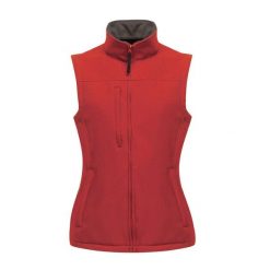 Damska Flux Softshell Bezrękawnik / Kurtka Bez Rękawów (wodoodporna I. Czerwone kurtki sportowe Regatta, xl, bez wzorów, z softshellu, bez kaptura, trekkingowe. Za 162.99 zł.