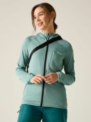 Regatta Kurtka funkcyjna "Kadley" w kolorze turkusowym rozmiar: 44. Niebieskie kurtki sportowe Regatta, bez wzorów, z polaru, bez kaptura, outdoorowe. Za 128.25 zł.