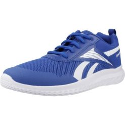 Buty REEBOK RUSH RUNNER 5 Niebieski. Niebieskie trekkingi Reebok, z syntetyku, trekkingowe. Za 184.47 zł.