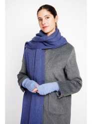 William de Faye Szal w kolorze niebieskim rozmiar: onesize. Niebieskie szaliki William de Faye, bez wzorów, z materiału. Za 113.99 zł.