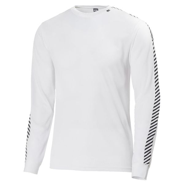 Bluza Helly Hansen lifa stripe crew. Białe bluzy Helly Hansen, l, bez wzorów, z włókna, bez kaptura. Za 243.00 zł.