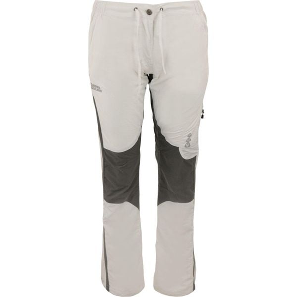 Spodnie outdoor damskie Nordblanc białe 38. Białe spodnie dresowe ŠIJEME SRDCEM, bez wzorów. Za 244.99 zł.