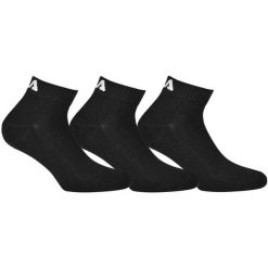 Skarpetki Unisex Fila 3-PACK Czarne Rozmiar 43-46. Czarne skarpety Fila, bez wzorów, z bawełny. Za 84.99 zł.