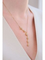 Heliophilia Naszyjnik z elementem ozdobnym rozmiar: onesize. Naszyjniki Heliophilia, z cyrkonią, metalowe. Za 43.99 zł.