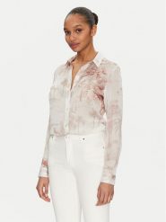 Guess Koszula W5GH59 WDW82 Kolorowy Regular Fit. Koszule Guess, xl, z aplikacjami, z syntetyku, bez kołnierzyka, bez ramiączek. Za 187.00 zł.
