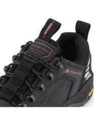 Alpine Pro Skórzane buty trekkingowe "Spidere" w kolorze czarnym rozmiar: 38. Czarne trekkingi Alpine Pro, z nubiku, outdoorowe. Za 532.06 zł.