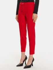 Maryley Spodnie materiałowe 24IB52Z/M19/43MA Czerwony Regular Fit. Czerwone spodnie materiałowe Maryley, m, bez wzorów, z materiału. Za 139.99 zł.