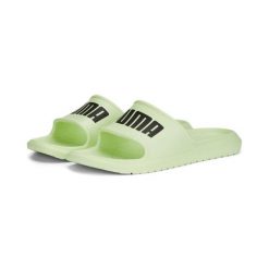Klapki na basen damskie Puma Divecat V2 Lite klapki Zielone( (374823-19). Zielone klapki Puma, bez wzorów, bez obcasa. Za 109.00 zł.