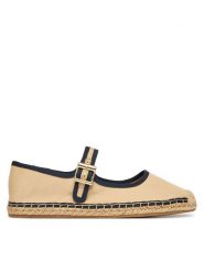 Tommy Hilfiger Espadryle Buckle Maryjane Espadrille FW0FW09239 Brązowy. Brązowe espadryle TOMMY HILFIGER, bez wzorów, z materiału, bez obcasa, bez zapięcia. Za 329.99 zł.